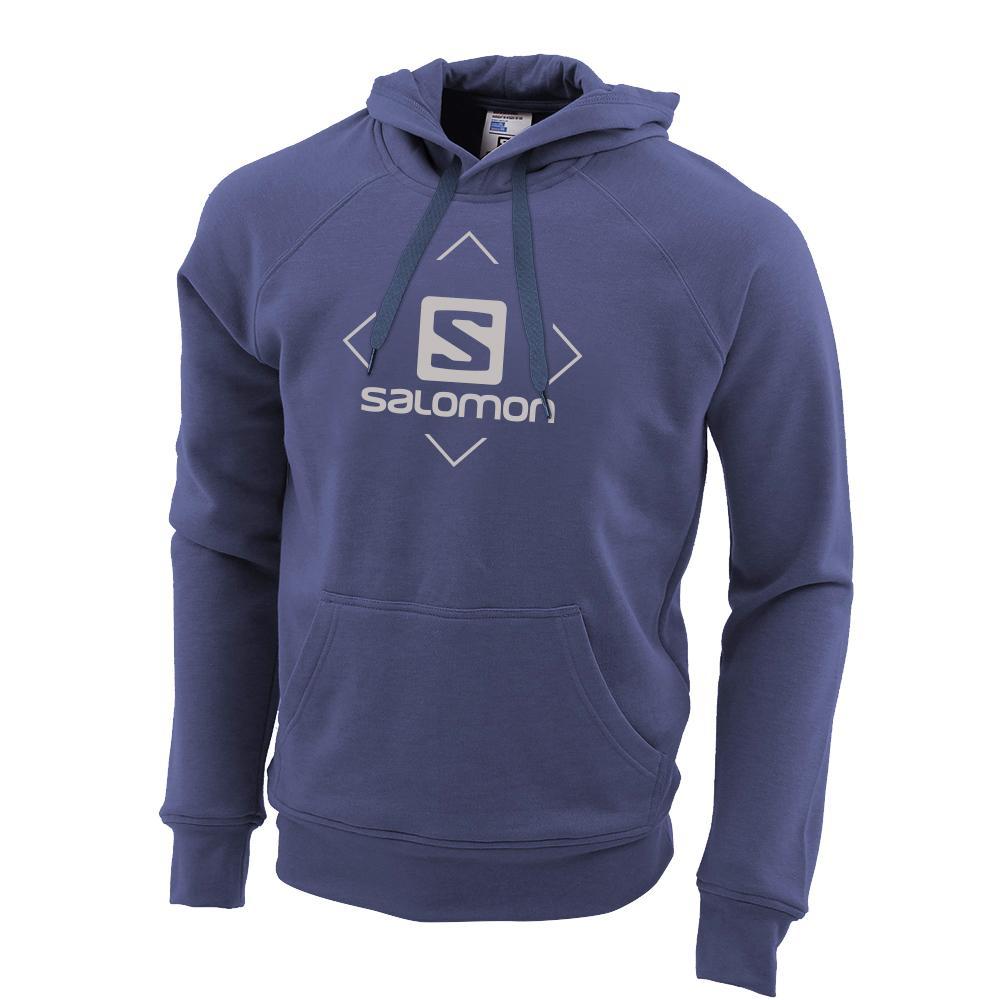 Salomon FLY AWAY B Sweatshirt Niños - Azul Marino - Colombia (01254-VESD)